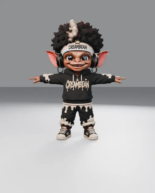 CreamBean 3D buddy