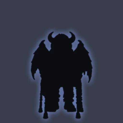 GrumpyOldMan silhouette, in design