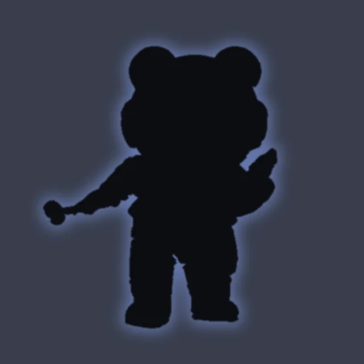 Space Dan silhouette, in design